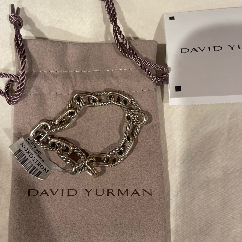 David Yurman Silver Chain Bracelet
